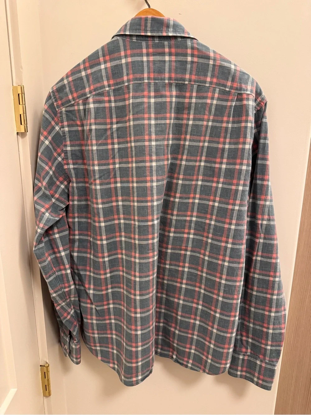 Vintage 90s J.Crew Plaid Button Down Shirt Mens L |‎ Preppy Y2K Grunge